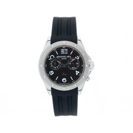 Horlogeband Raymond Weil 4795 / SU2001-5595-18 Rubber Zwart 20mm